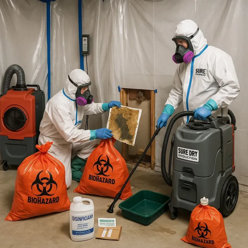Contaminated Water Handling Protocols process in Richgrove, CA